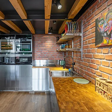 Ny Style Uptown Loft With Panoramic View Apartment