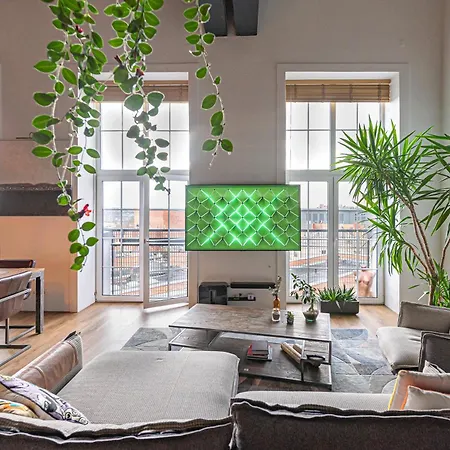 Apartment Ny Style Uptown Loft With Panoramic View