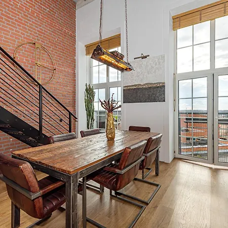 Ny Style Uptown Loft With Panoramic View Apartment *